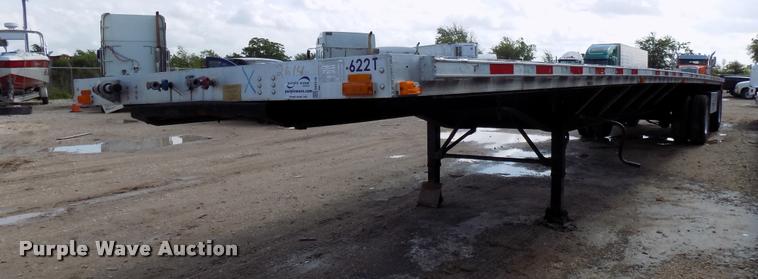 image for item DB2276 2000 Transcraft Eagle flatbed trailer