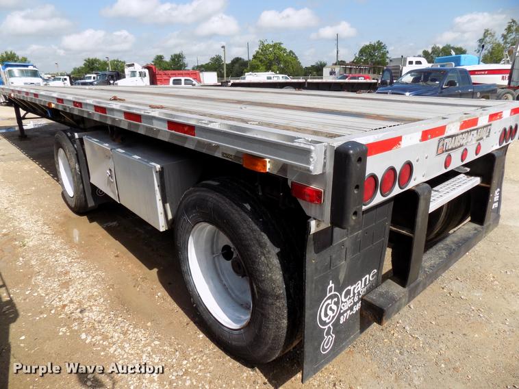 image for item DB2276 2000 Transcraft Eagle flatbed trailer