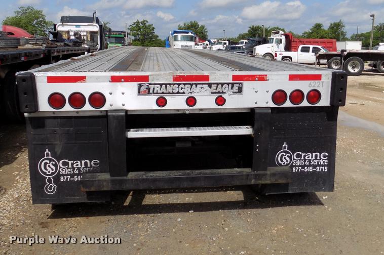 image for item DB2276 2000 Transcraft Eagle flatbed trailer