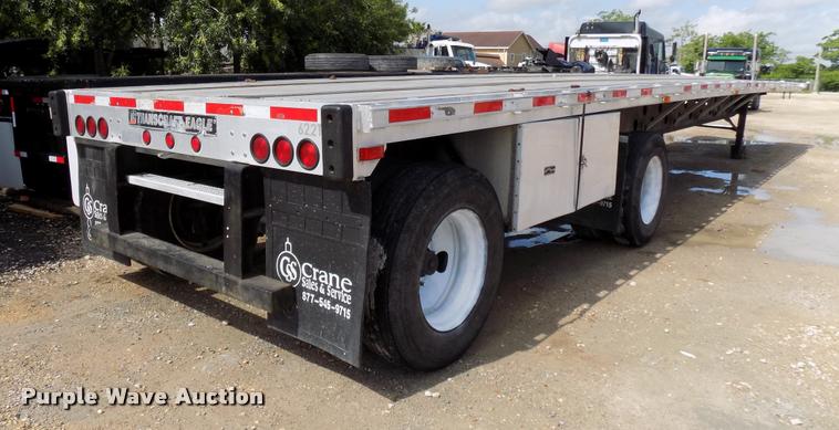 image for item DB2276 2000 Transcraft Eagle flatbed trailer