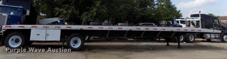 image for item DB2276 2000 Transcraft Eagle flatbed trailer