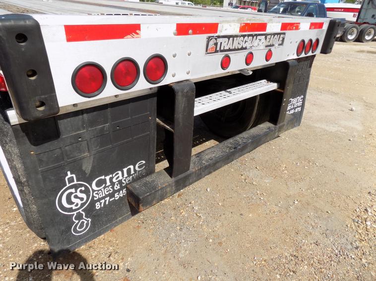 image for item DB2276 2000 Transcraft Eagle flatbed trailer