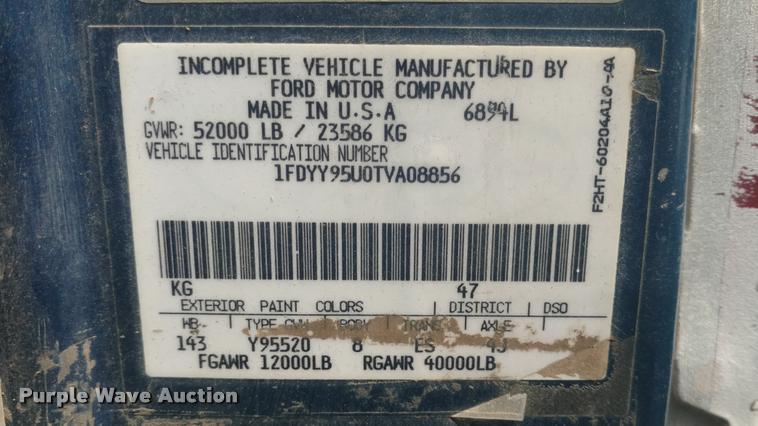 image for item DP9413 1996 Ford LTA9000 Aero Max semi truck