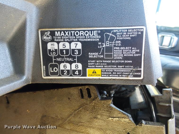 image for item K7651 1993 Mack CH613 semi truck