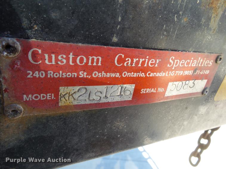 image for item L5537 2005 Ford F650 Super Duty rollback truck