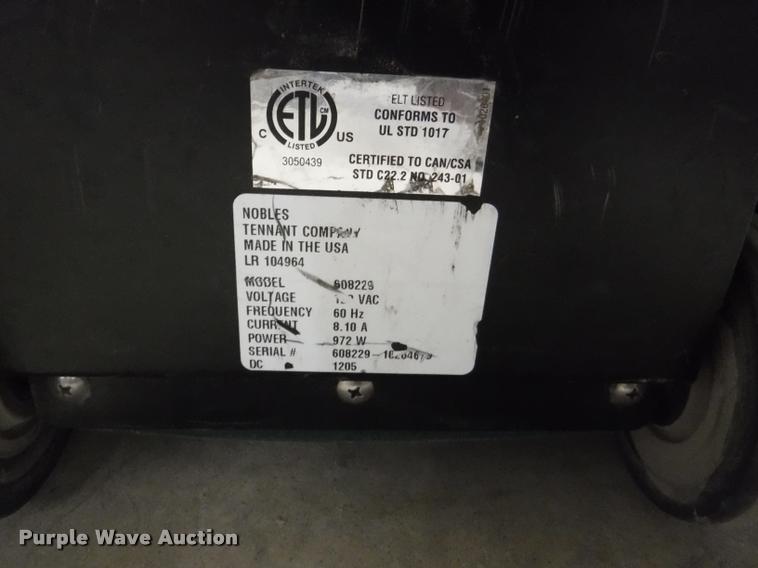 image for item BY9136 (3) Noble Magna Twin 1600 vacuums