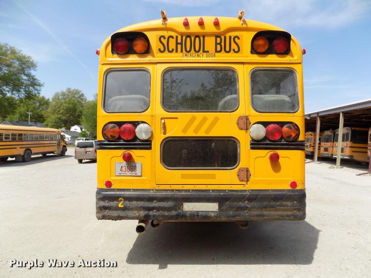 image for item DA0698 1996 Chevrolet school bus