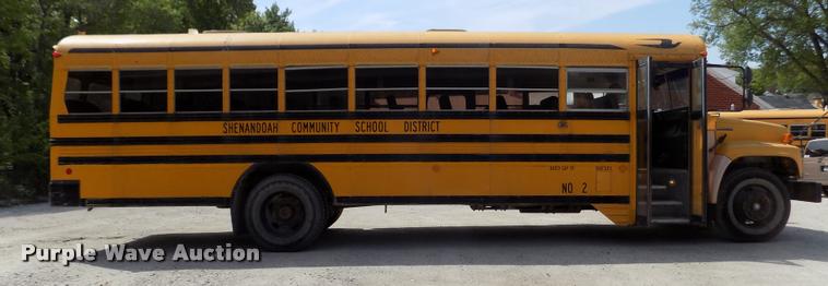 image for item DA0698 1996 Chevrolet school bus