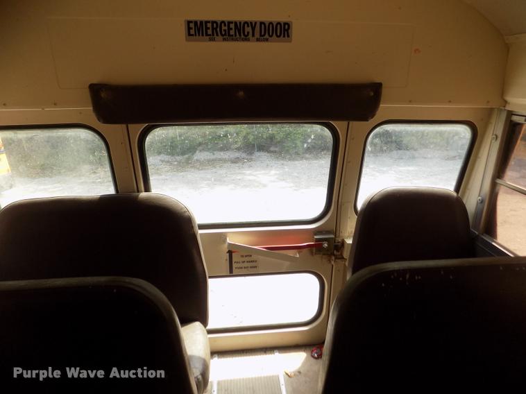 image for item DA0698 1996 Chevrolet school bus