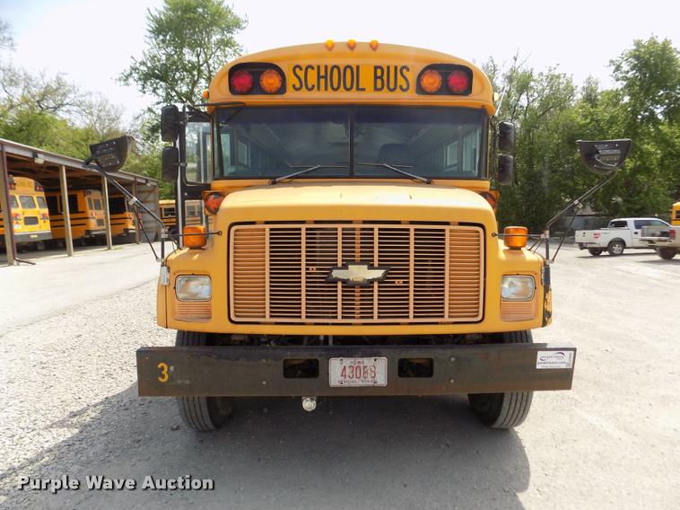 image for item DA0699 1997 Chevrolet school bus