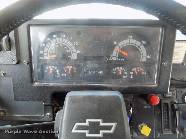 image for item DA0699 1997 Chevrolet school bus