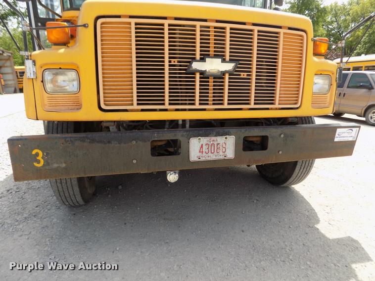 image for item DA0699 1997 Chevrolet school bus