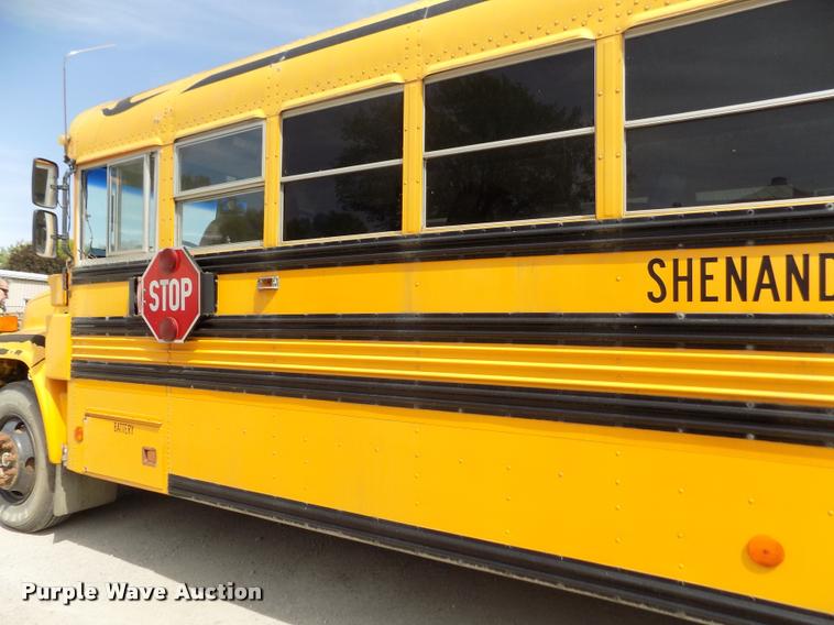 image for item DA0699 1997 Chevrolet school bus