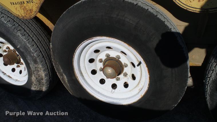 image for item DA6118 1997 Childers equipment trailer