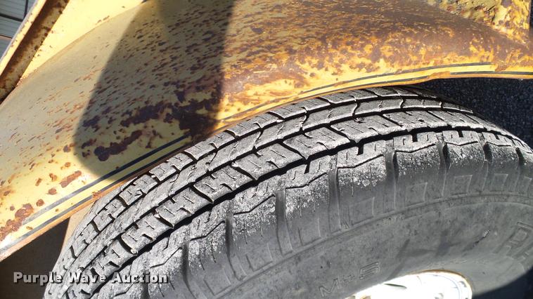 image for item DA6118 1997 Childers equipment trailer