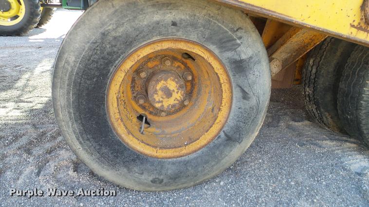 image for item DA6119 1967 Belshe tilt deck equipment trailer