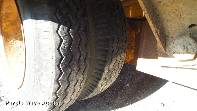 image for item DA6119 1967 Belshe tilt deck equipment trailer