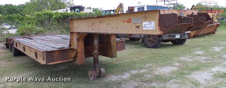 image for item DA6125 1971 Load Craft L-25-R equipment trailer