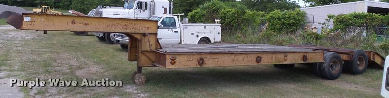 image for item DA6125 1971 Load Craft L-25-R equipment trailer