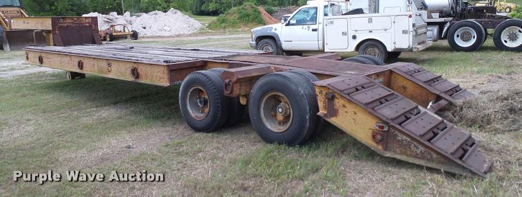 image for item DA6125 1971 Load Craft L-25-R equipment trailer