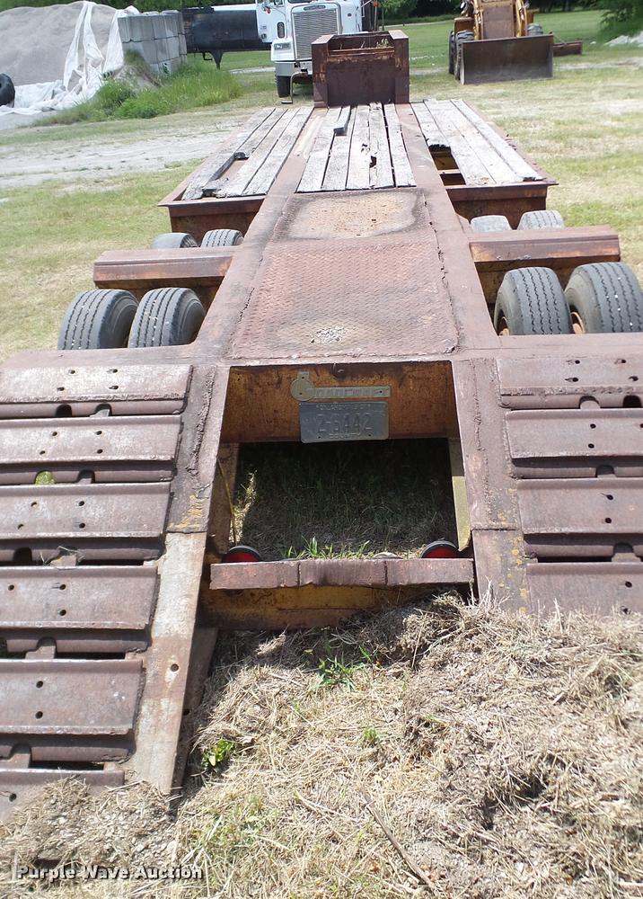 image for item DA6125 1971 Load Craft L-25-R equipment trailer