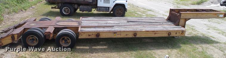 image for item DA6125 1971 Load Craft L-25-R equipment trailer