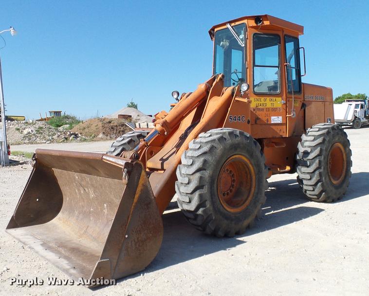image for item DA6155 1985 John Deere 544C wheel loader
