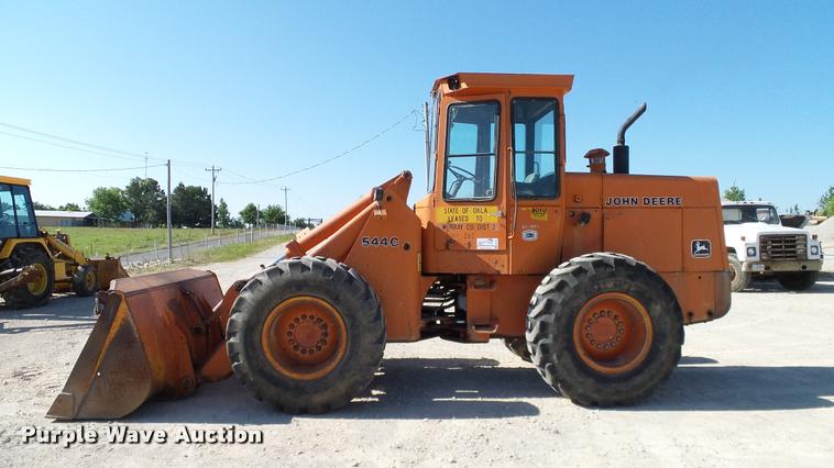 image for item DA6155 1985 John Deere 544C wheel loader