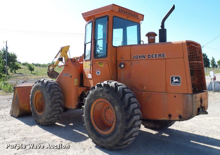 image for item DA6155 1985 John Deere 544C wheel loader