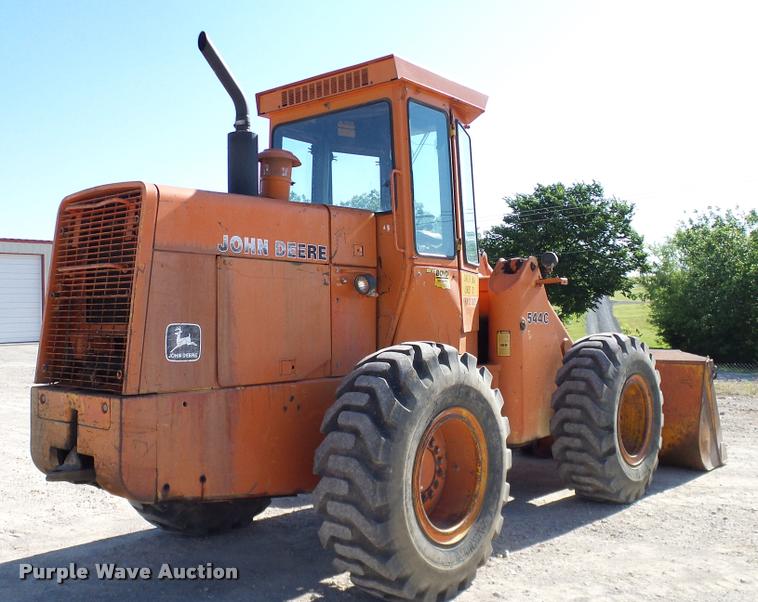 image for item DA6155 1985 John Deere 544C wheel loader
