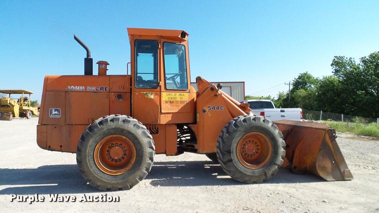 image for item DA6155 1985 John Deere 544C wheel loader