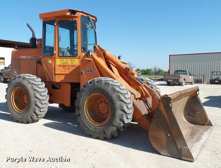 image for item DA6155 1985 John Deere 544C wheel loader