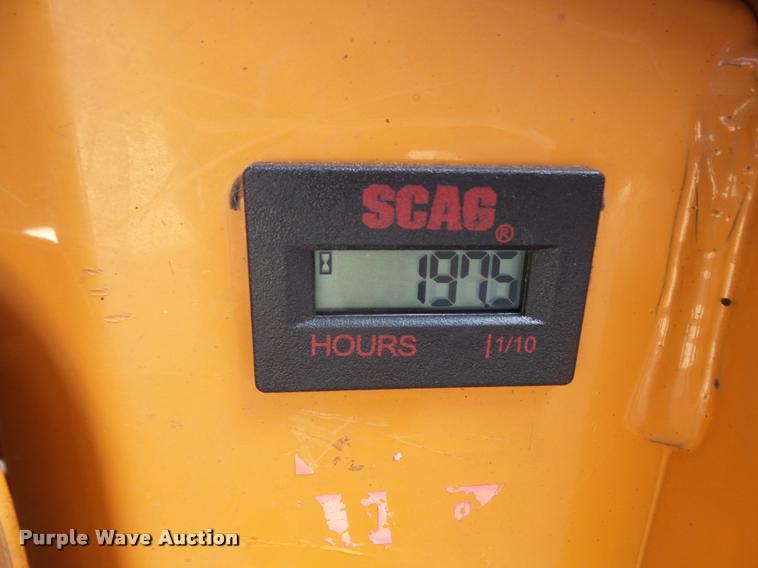 image for item DA6289 2010 Scag Turf Tiger ZTR lawn mower