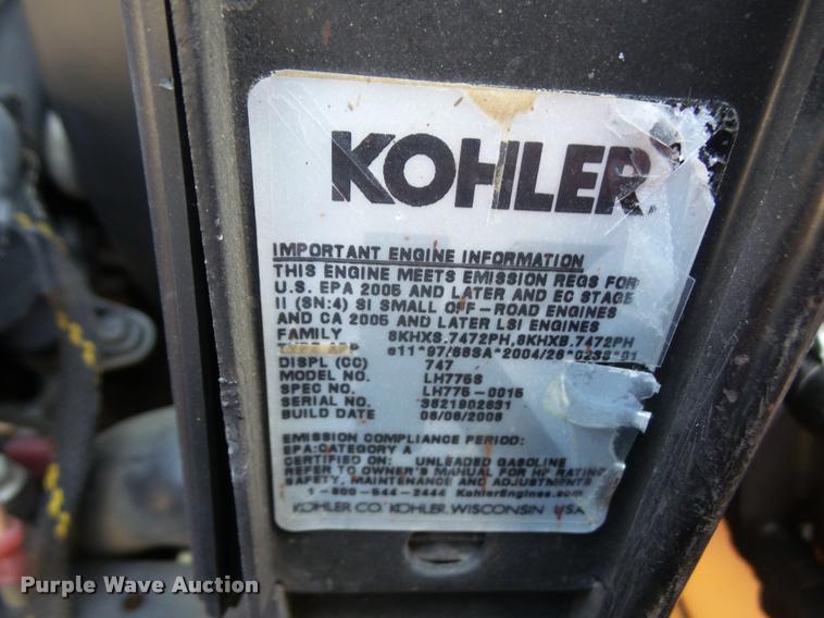 image for item DA6289 2010 Scag Turf Tiger ZTR lawn mower