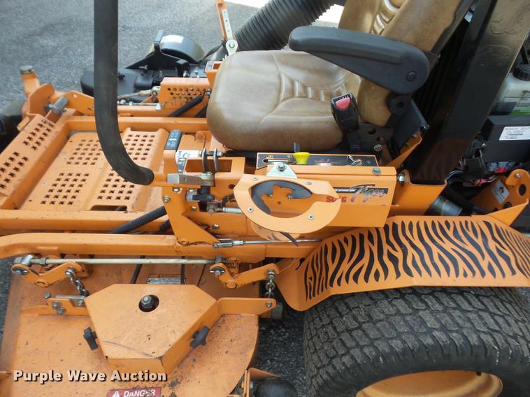 image for item DA6289 2010 Scag Turf Tiger ZTR lawn mower