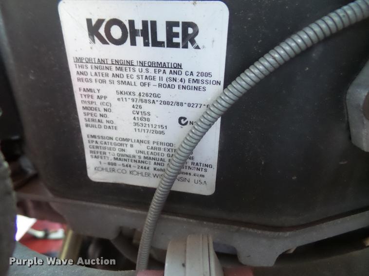 image for item DA6290 2006 Toro Proline lawn mower