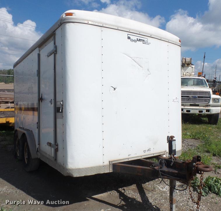 image for item DA6365 2004 Doolittle cargo trailer