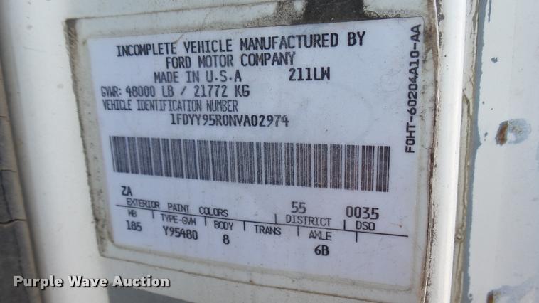 image for item DA7793 1992 Ford Aero Max L9000 semi truck