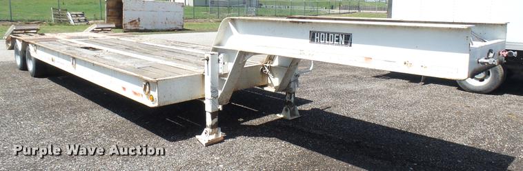 image for item DA7794 1998 Holden equipment trailer