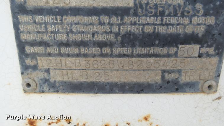 image for item DA7794 1998 Holden equipment trailer