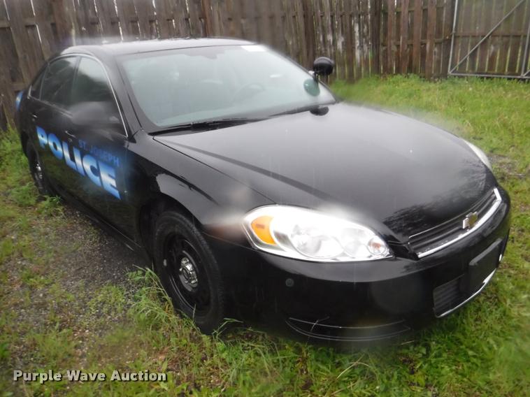 image for item DA8180 2011 Chevrolet Impala Police Cruiser