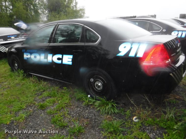 image for item DA8180 2011 Chevrolet Impala Police Cruiser