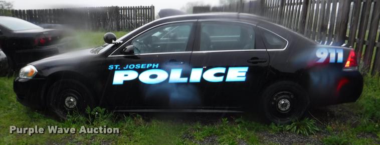 image for item DA8180 2011 Chevrolet Impala Police Cruiser