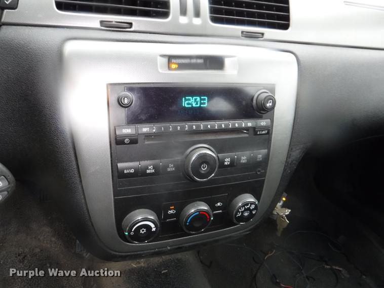 image for item DA8180 2011 Chevrolet Impala Police Cruiser