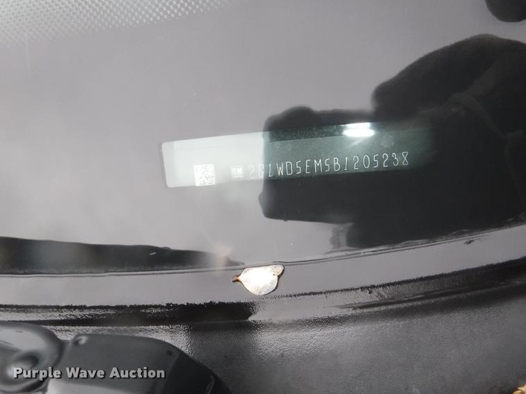 image for item DA8180 2011 Chevrolet Impala Police Cruiser