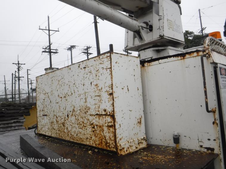 image for item DA8183 1985 Ford F800 crane truck