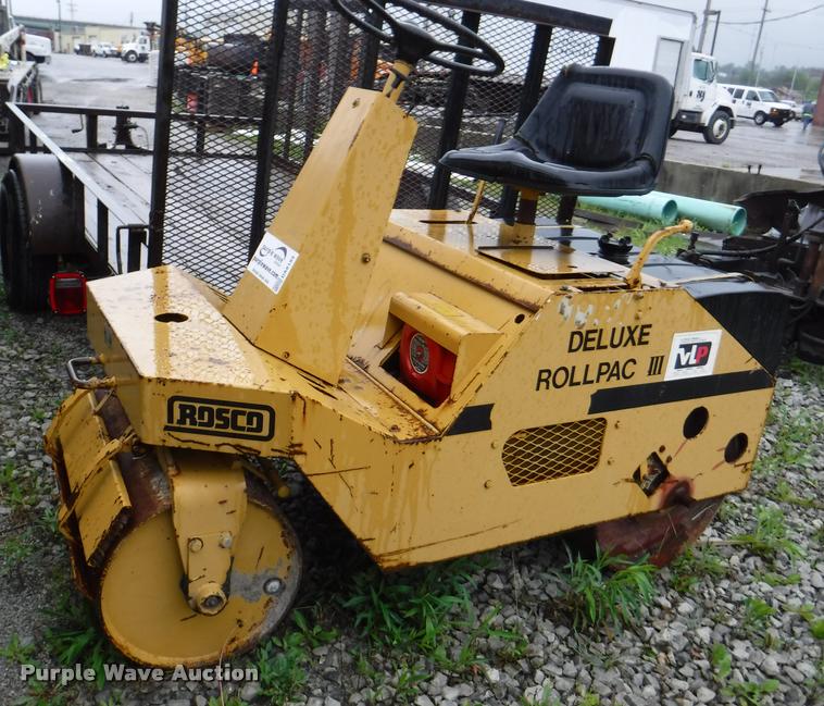 image for item DA8193 Rosco Deluxe Roll Pac III double drum roller