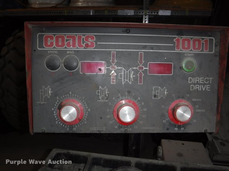 image for item DA8196 Coats 1001 tire balancer