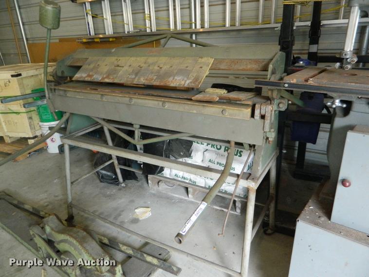 image for item DA9735 Whitney U416 metal brake