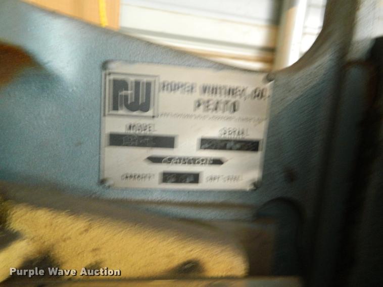 image for item DA9737 Whitney Pexco sheet metal shear